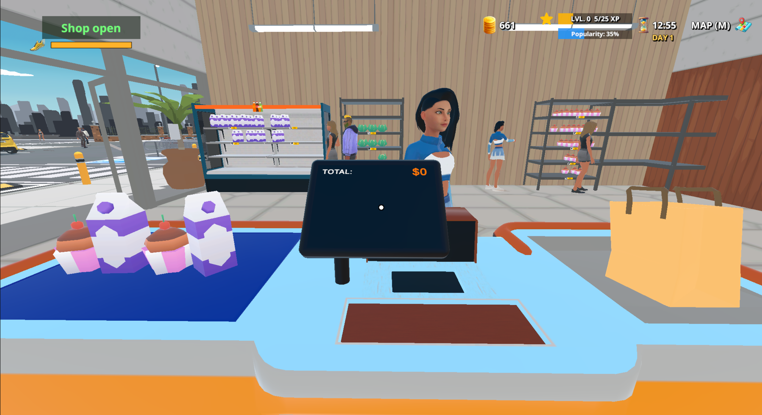 Supermarket: Shelves & profits — screenshot 2