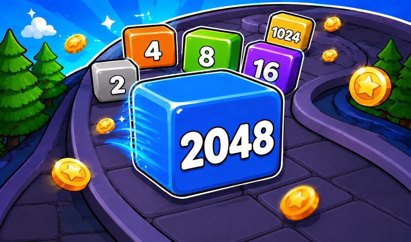 Физический 2048! game cover