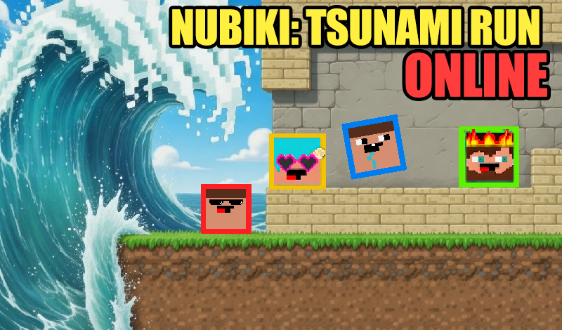 Nubiki: Tsunami Run Online game cover