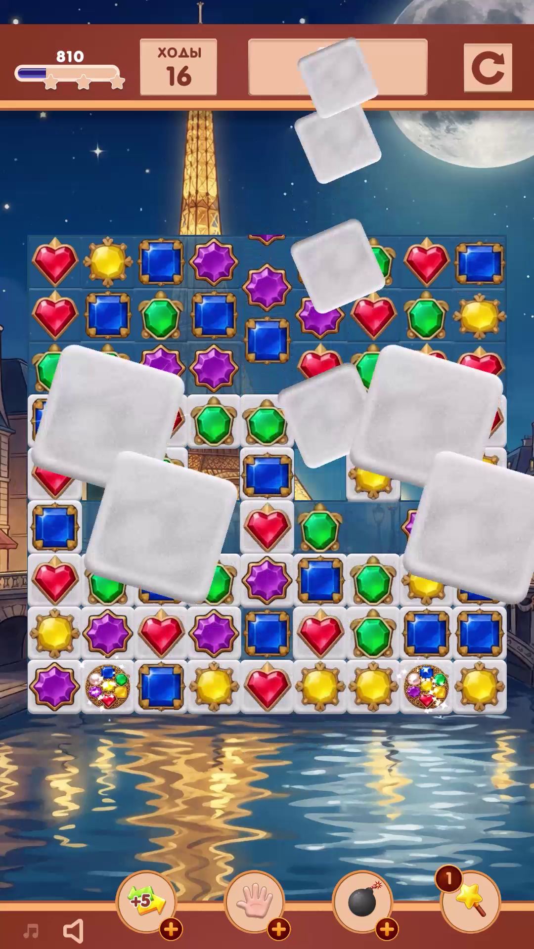 Treasures of Paris: The Secret of Gems - Match 3 screenshot 8
