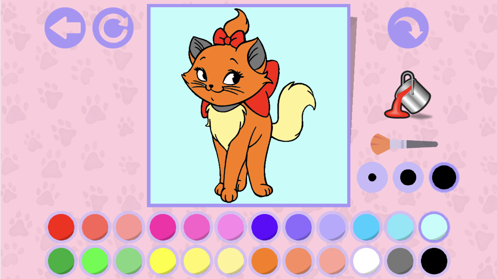 Kitten Coloring Book for Girls — screenshot 3