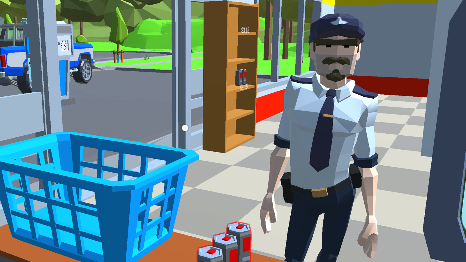 Gas Station Simulator with Aliens — screenshot 1