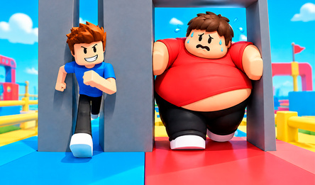 Obby: +1 Skinny Per Step