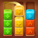 Wood Cube Sort