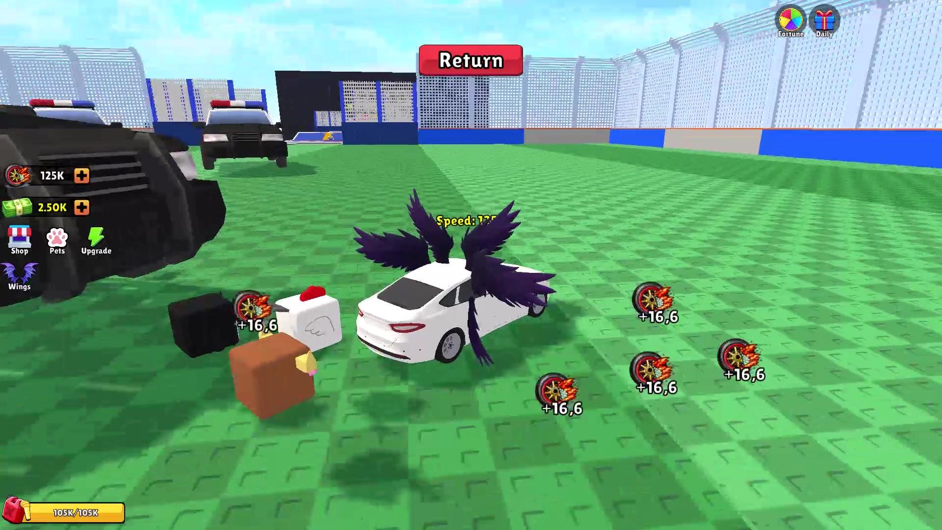 Obby: +1 Speed Car Escape screenshot