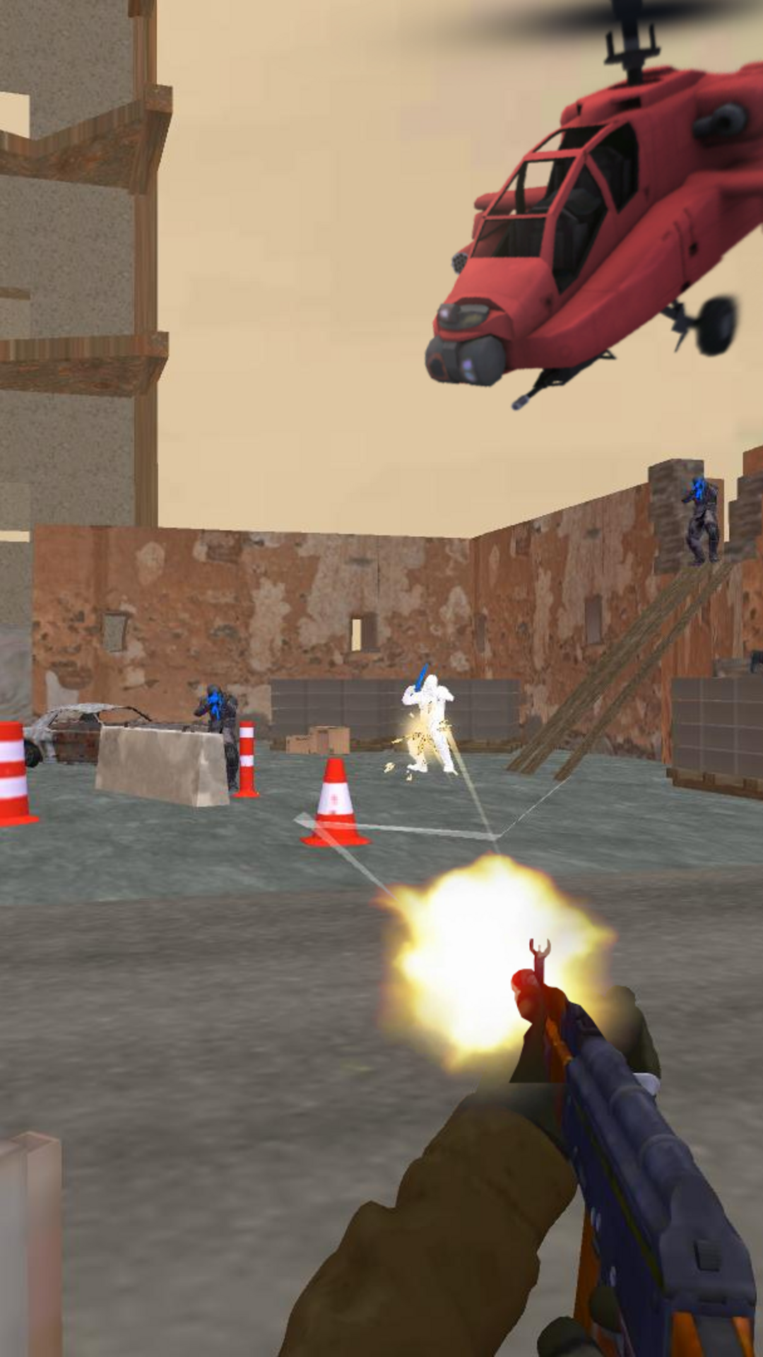 Godfather Road Chase: Realistic Shooter Guns screenshot 9