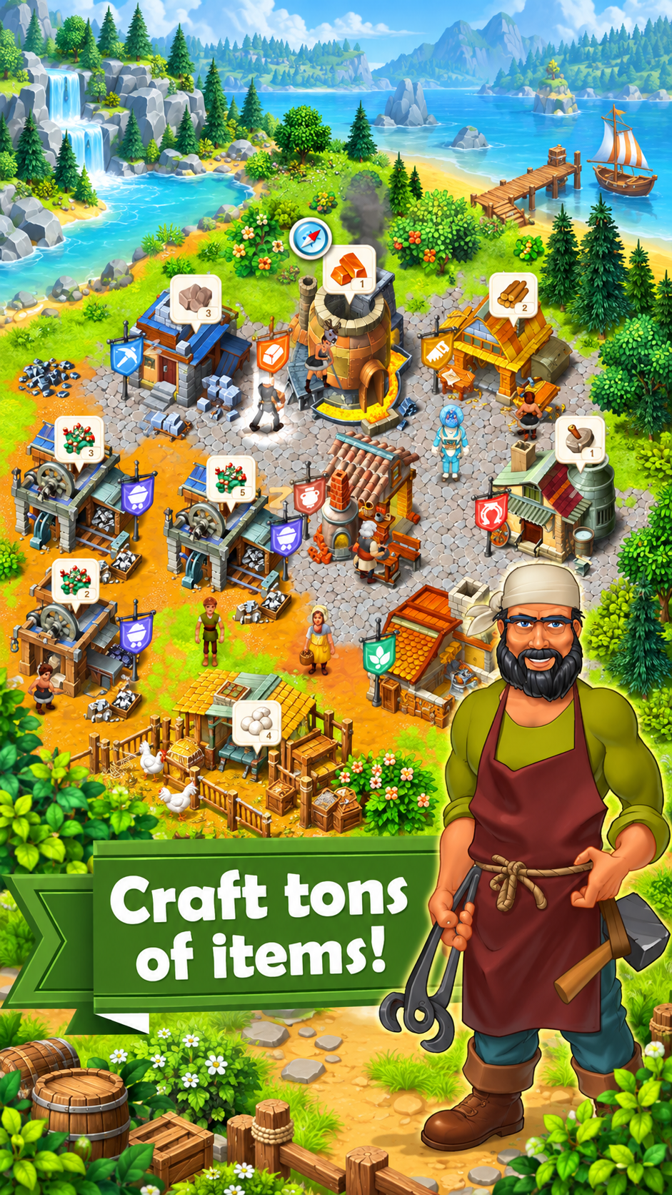Worlds Builder: Farm & Craft screenshot 11