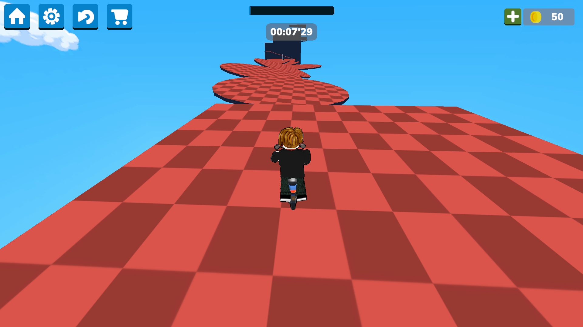 Obby, but you're on a motorcycle — screenshot 3