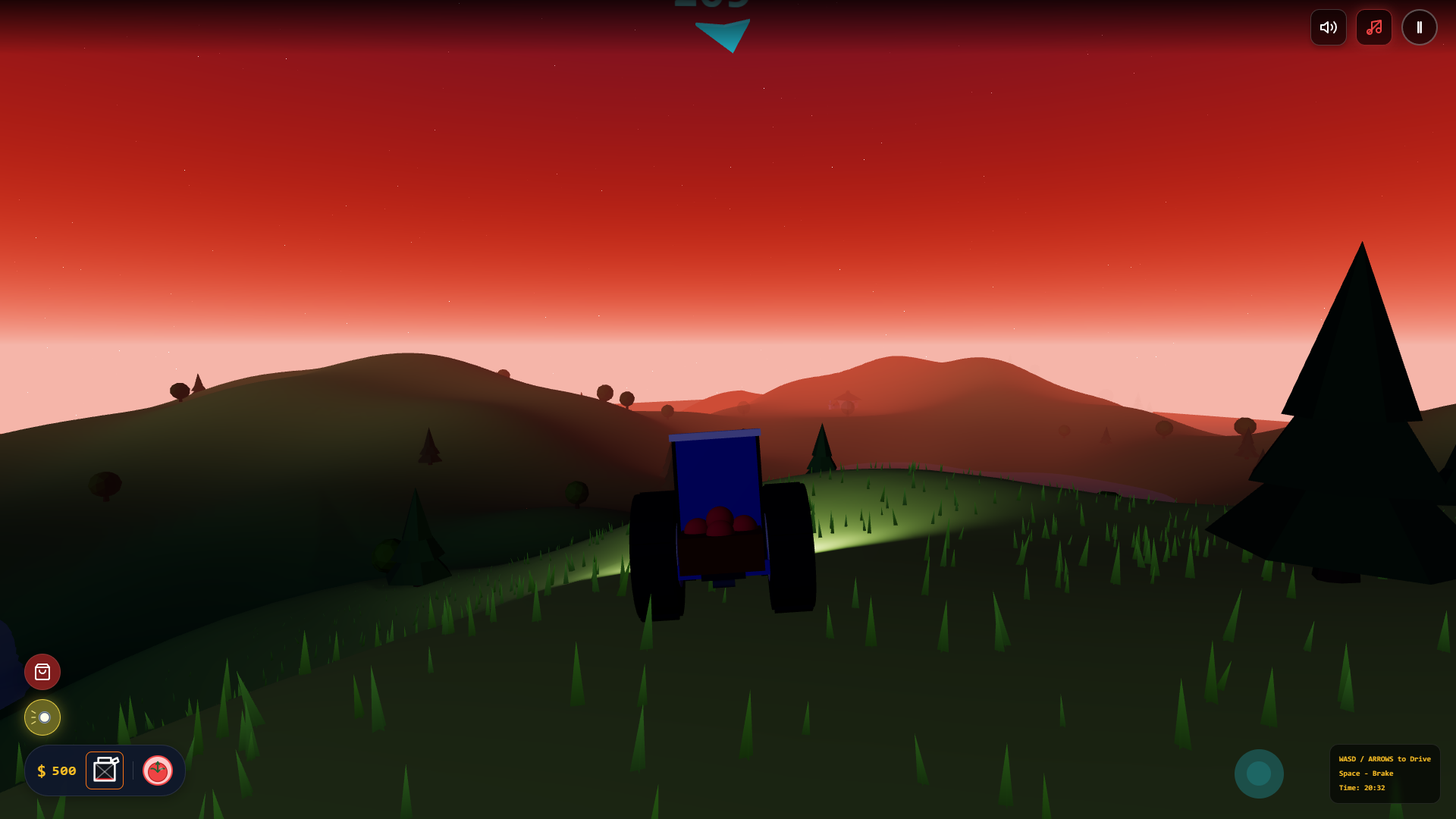 Blue Tractor Goes with a Song — screenshot 2