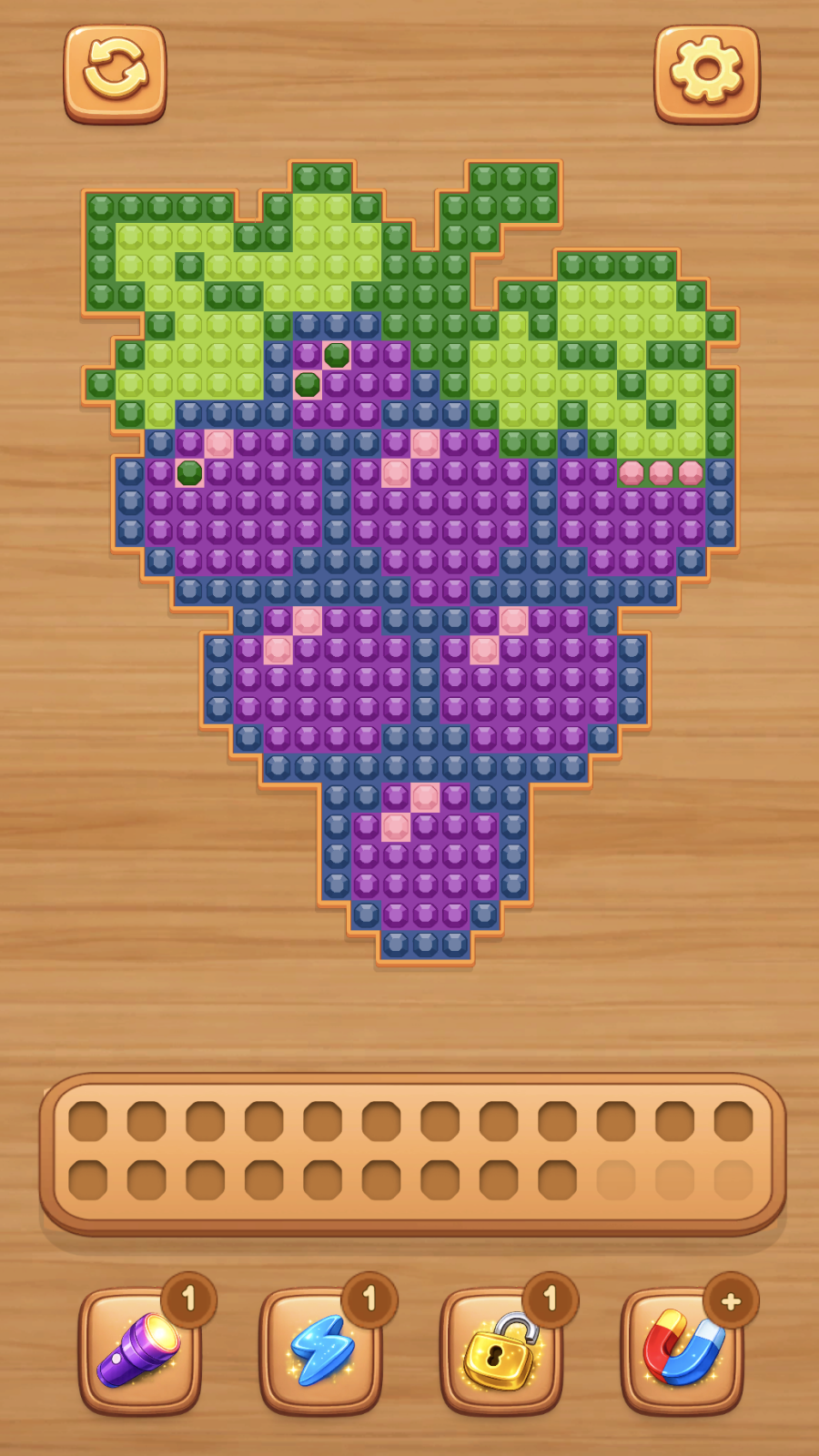 Jewel Coloring: Crystal Sorting screenshot 10