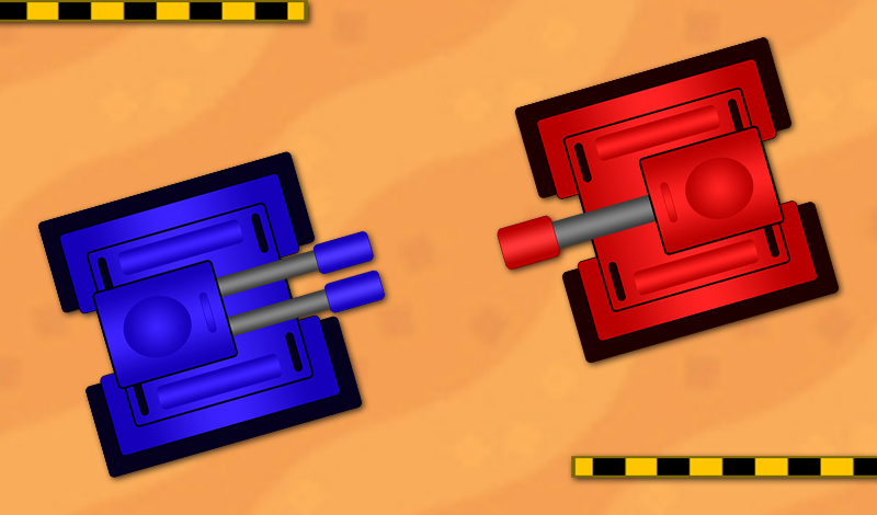 Red and Blue Battle! game cover
