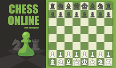 Chess online with a computer