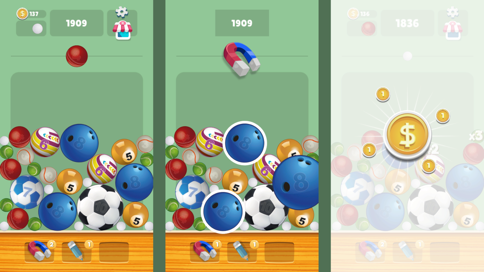 Mad Merge Ball — screenshot 1