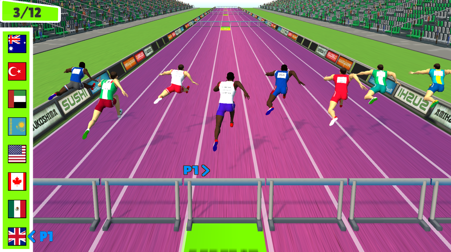 Hurdles Heroes screenshot