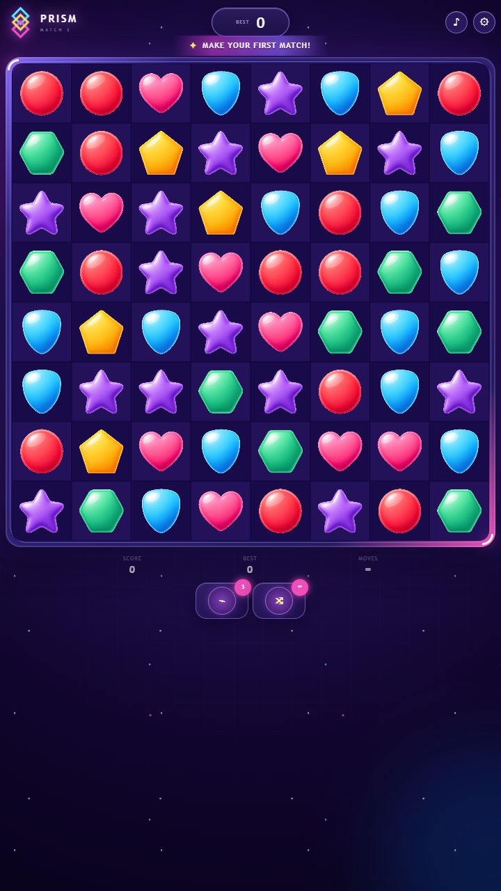 Prism Match 3 screenshot 3