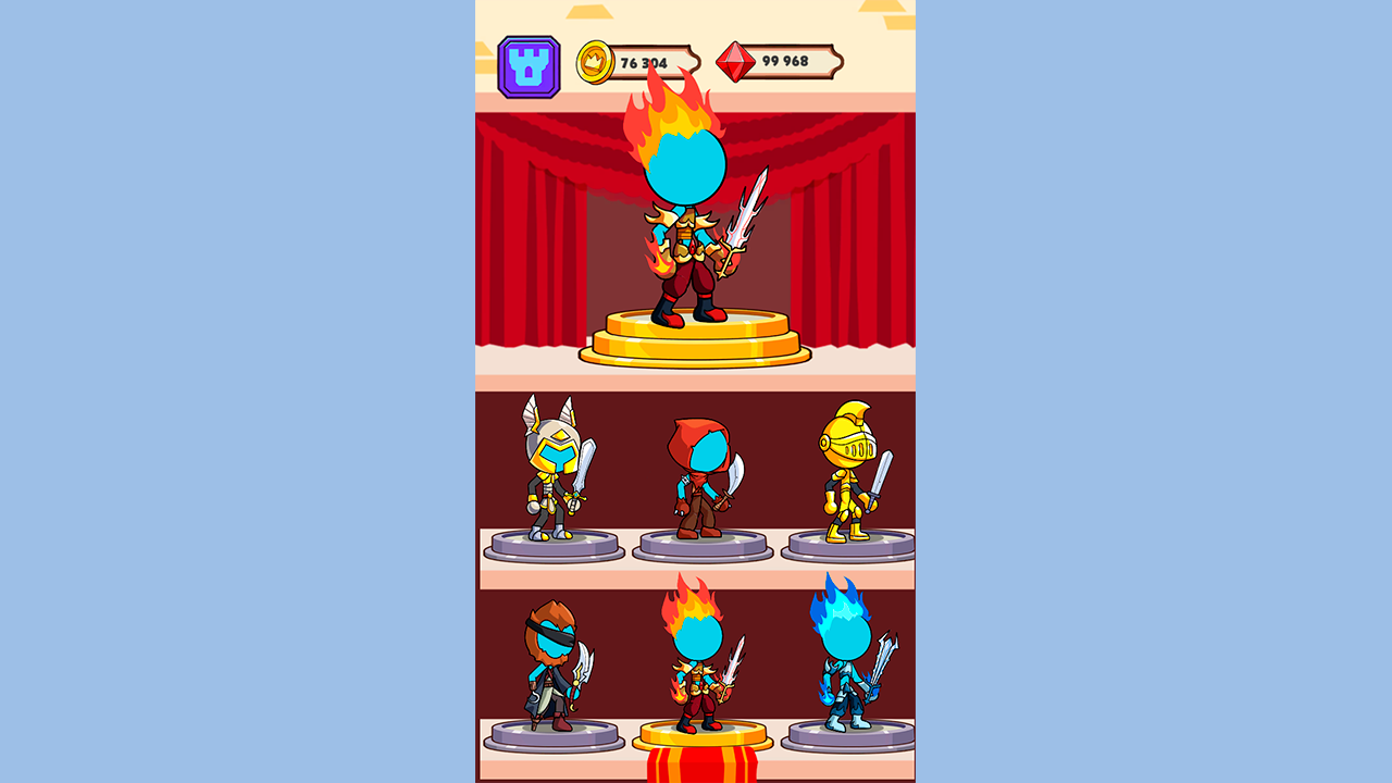 Stick Hero: Hero of the Tower and Chaos screenshot