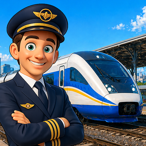 Idle Railway Tycoon. Train Empire icon