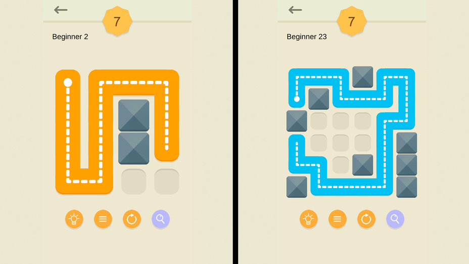 Fill One Line - Screenshot 1