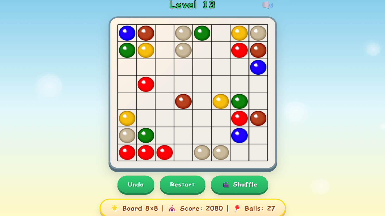 Fun Balls - Connect 3+ — screenshot 1