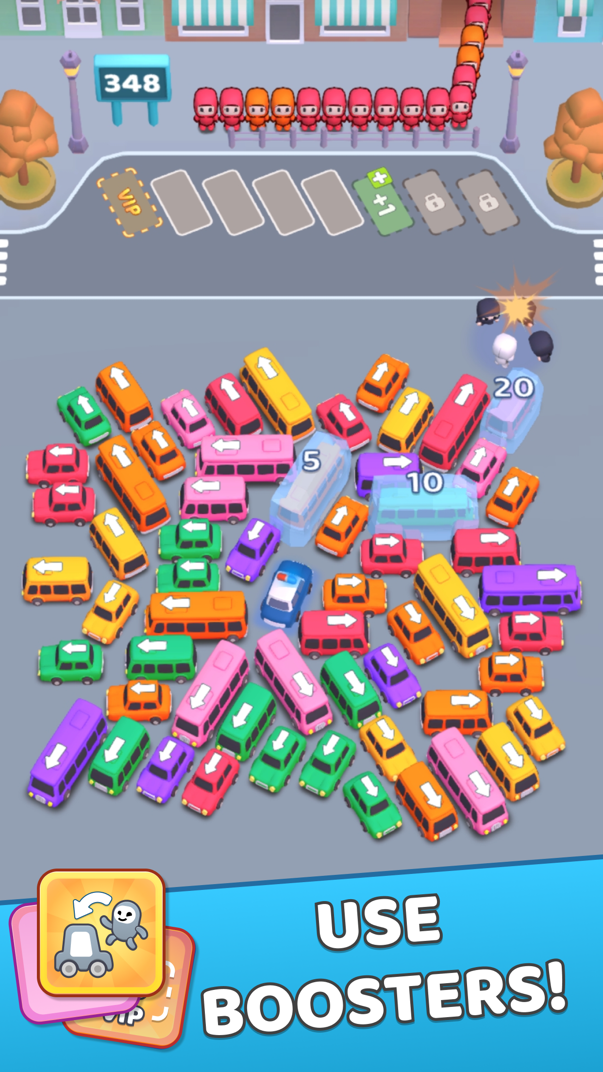 Car Out Jam: Parking & Passengers screenshot 9