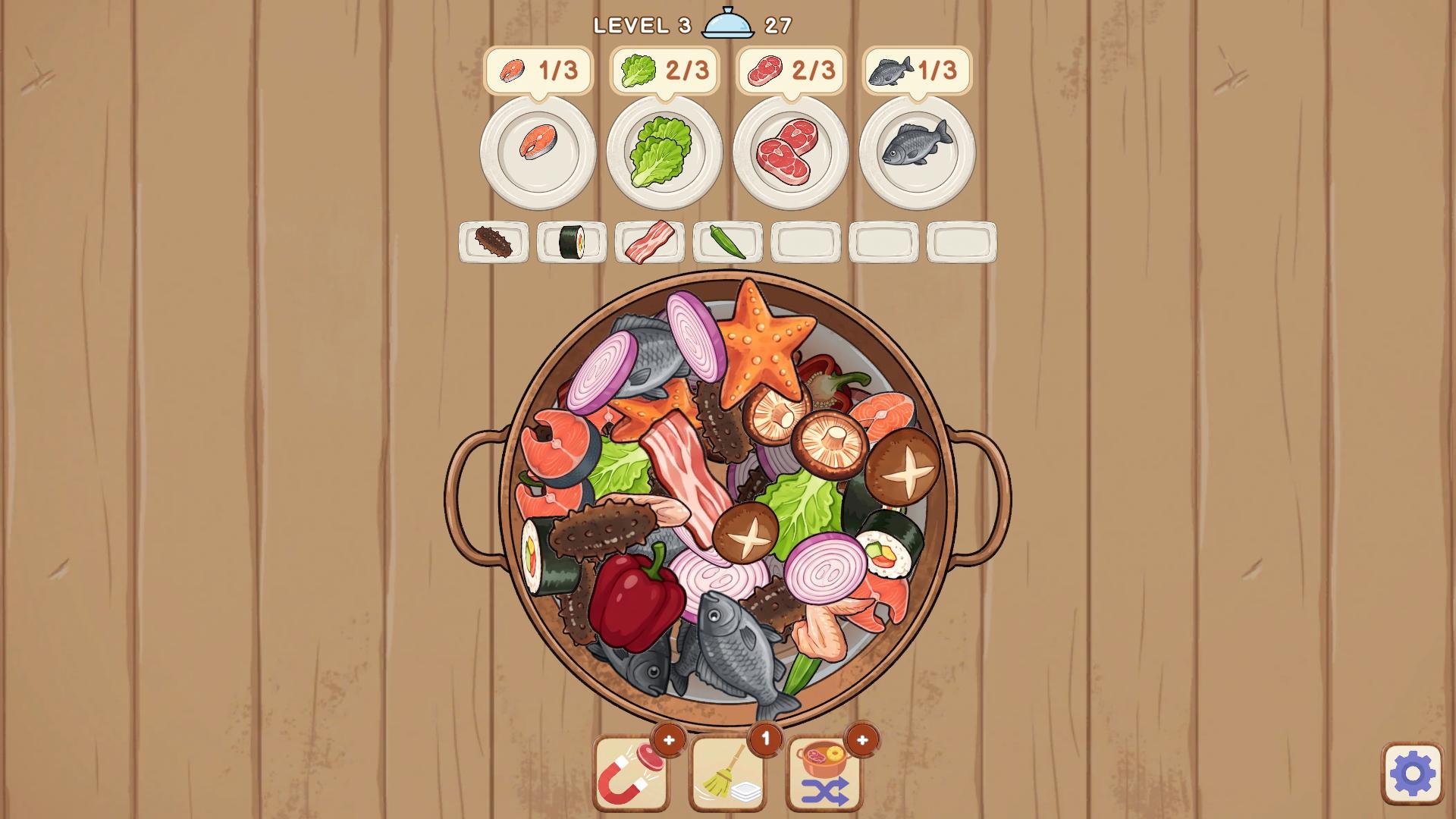 Cozy Hot Pot: Match 3. Bubbling Zen — screenshot 1