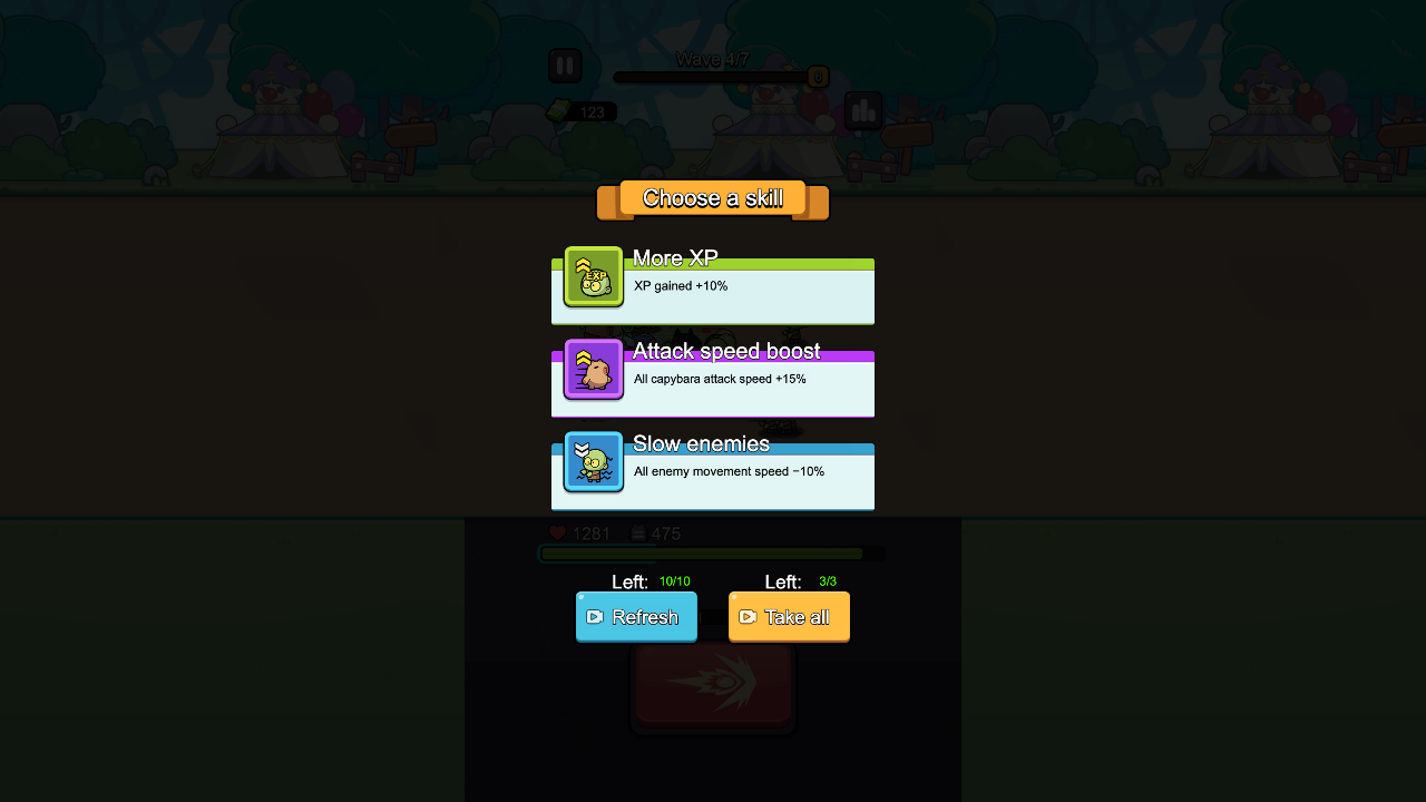 Capybara Backpack screenshot 2