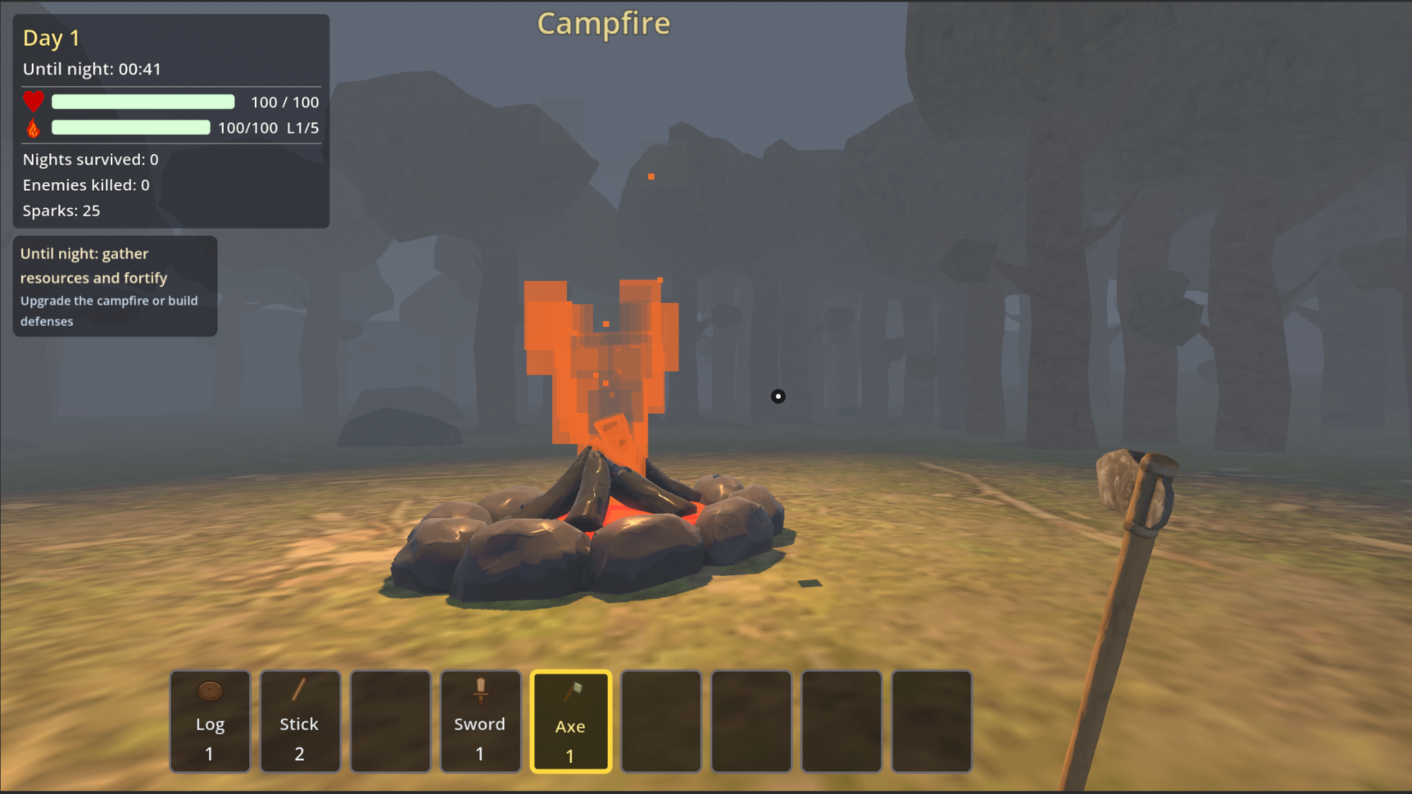 Bonfire Against Darkness: Forest Survival — screenshot 4