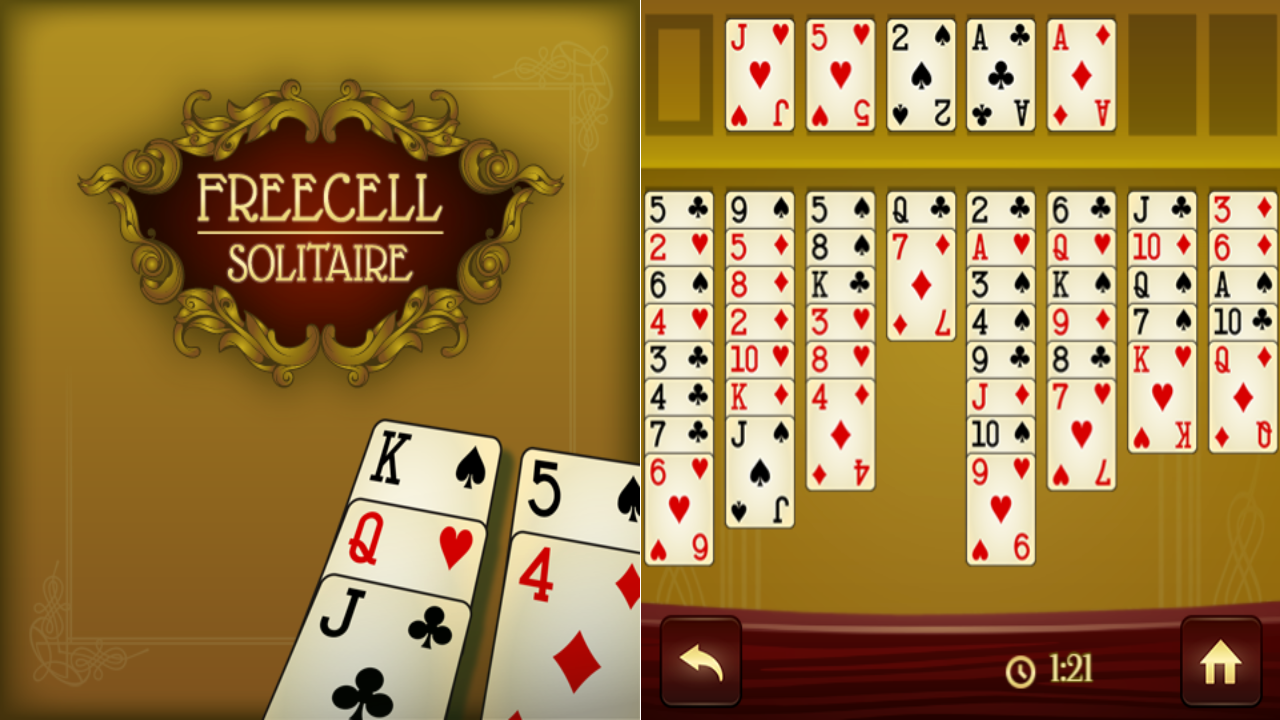Solitaire Freecell screenshot