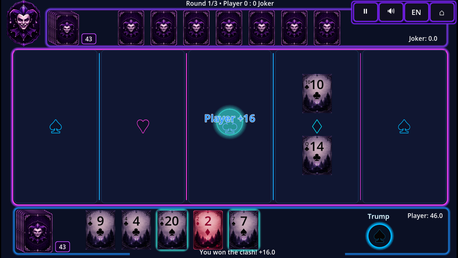 Joker: Card Challenge — screenshot 3