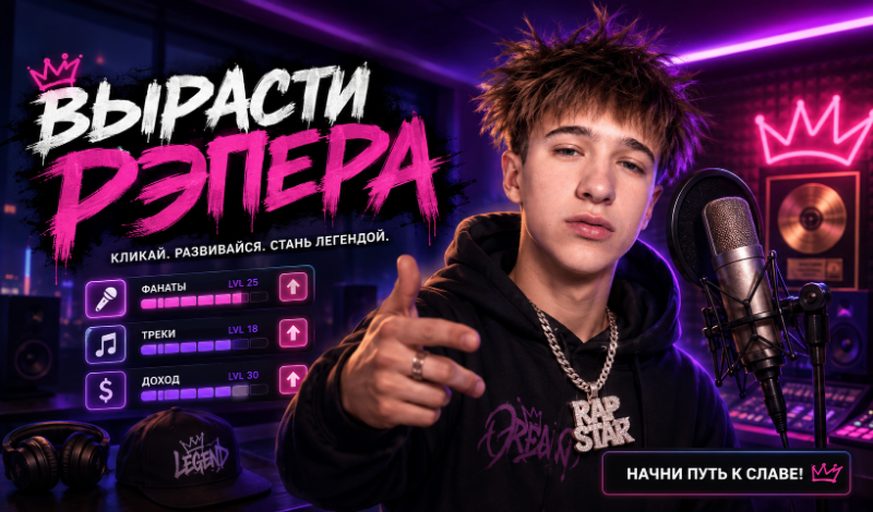 Вырасти рэпера game cover