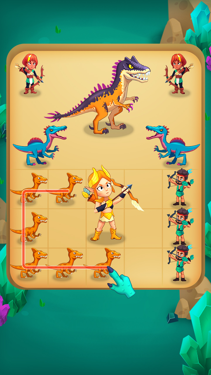Merge Master: Dinosaurs War screenshot 8