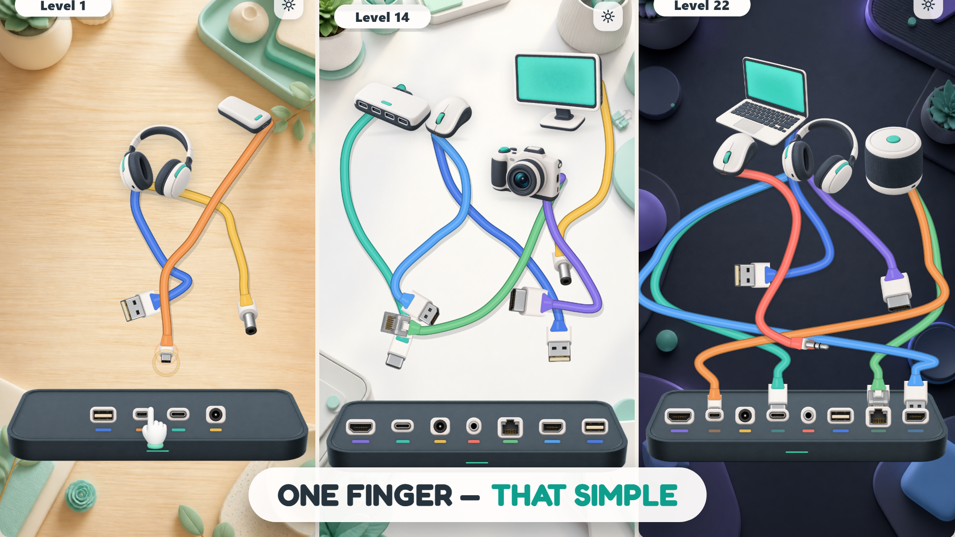 Untangle Cables! ASMR — screenshot 6
