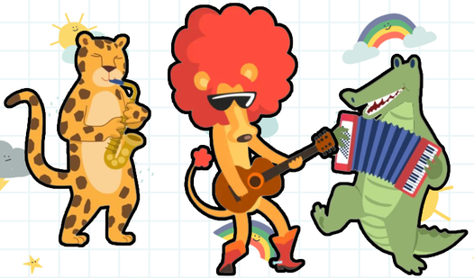 Musical Animals Clicker