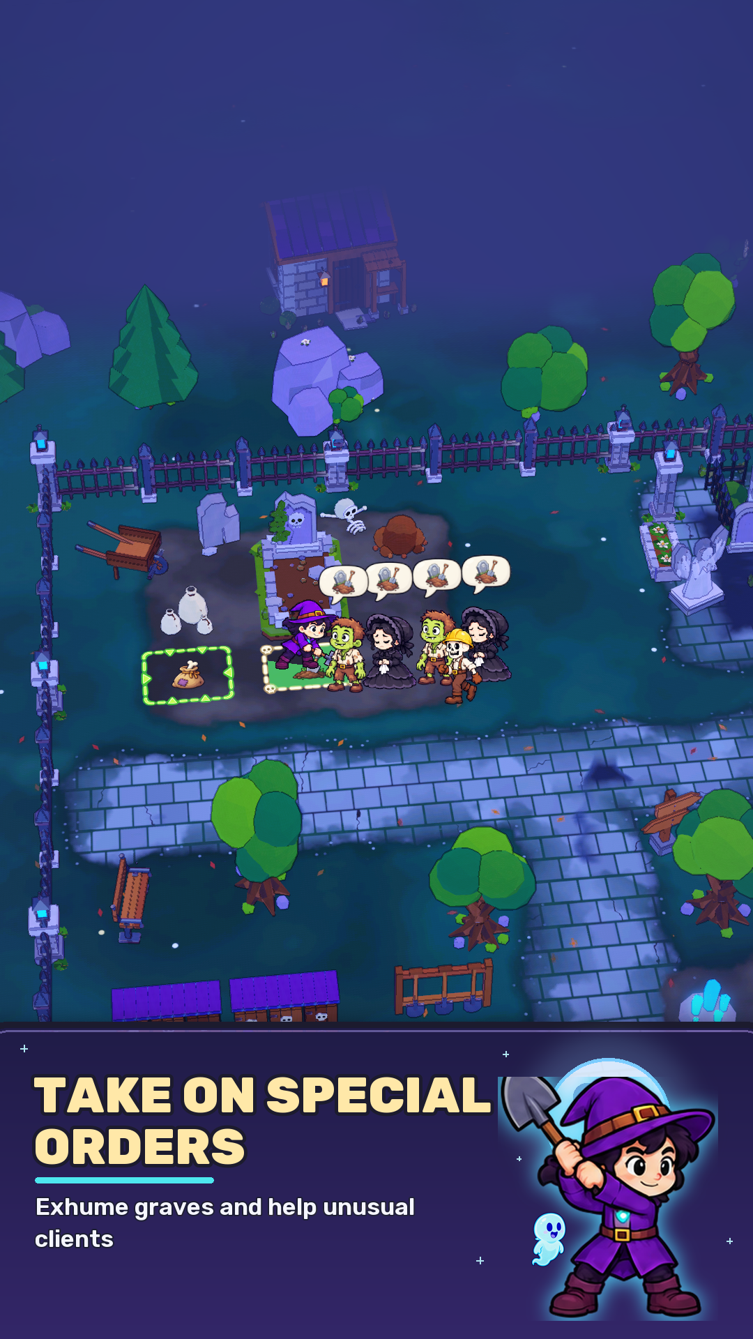 Grave: Necromancer Mortician screenshot 13