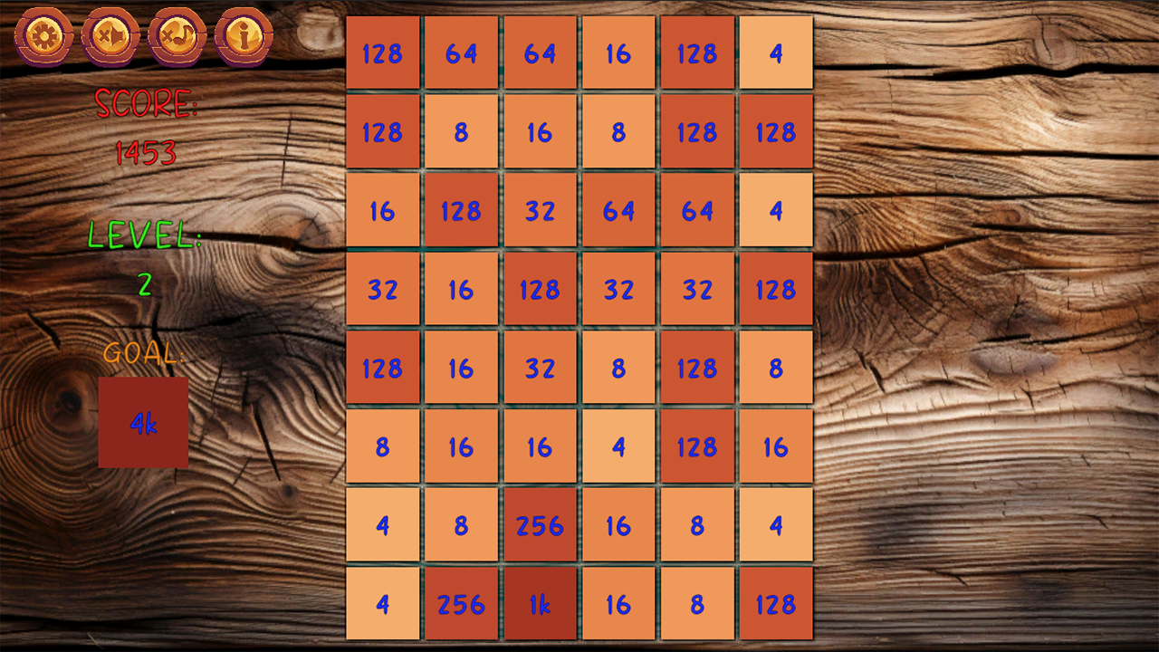 2048 Calm merge — screenshot 4