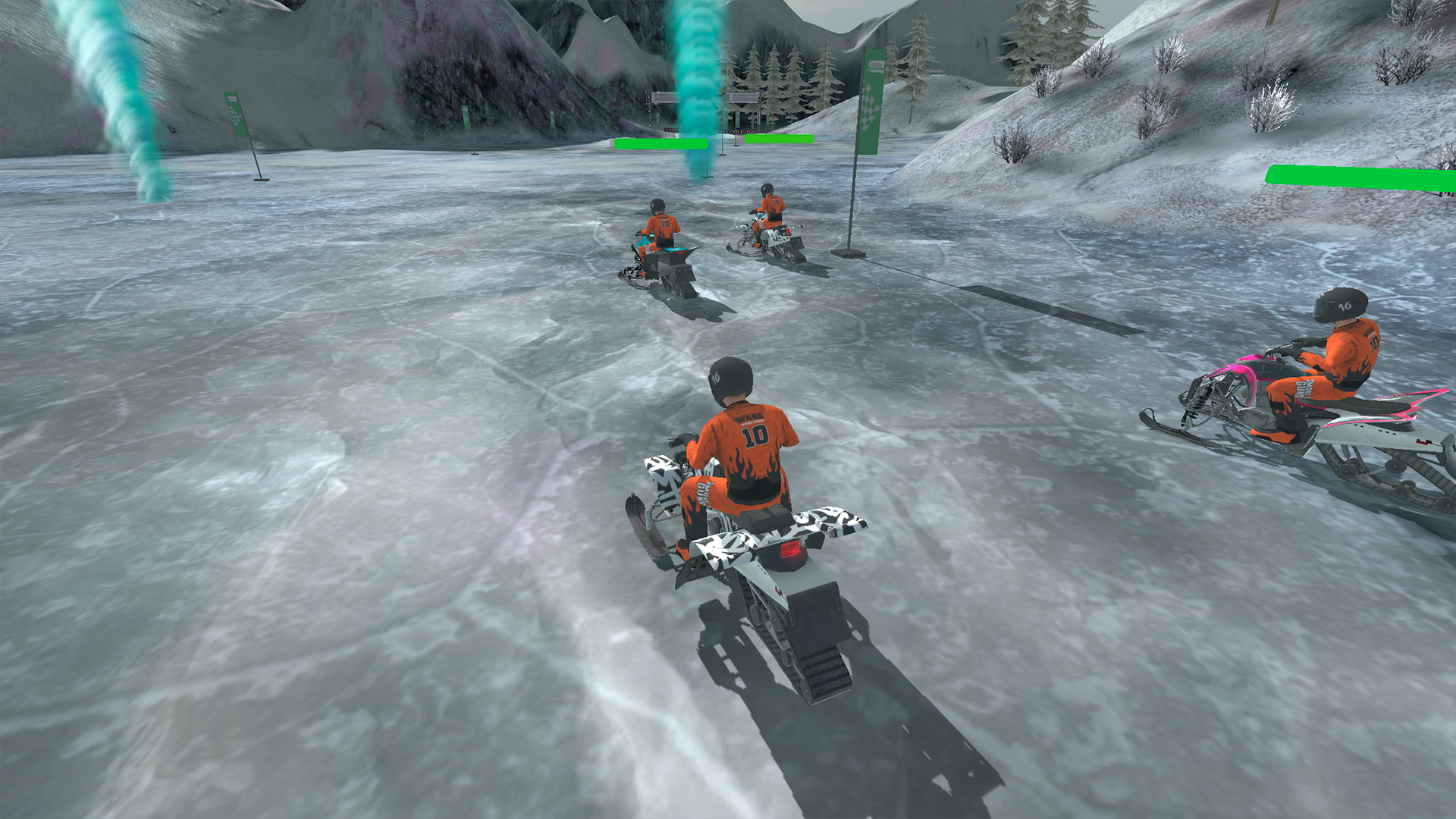 Snowmobiles - Blow up Puffy screenshot