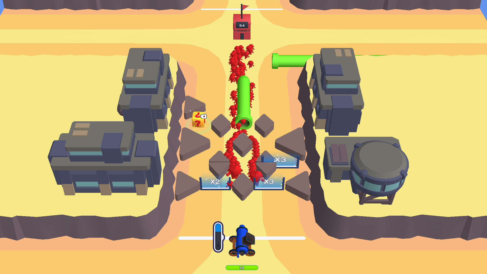 Crowd Cannon Clash screenshot