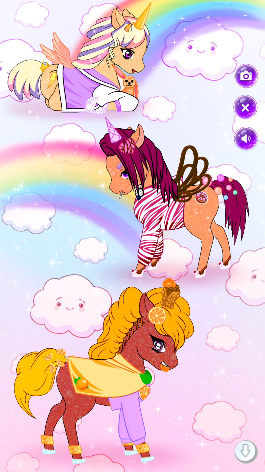Chibi Unicorn Dress Up screenshot 9