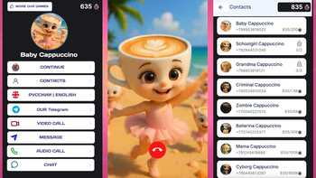 Ballerino Cappuccino calling: Chat Prank Evolution