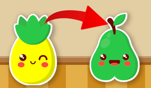 Pick a Pear: Connect the Fruits