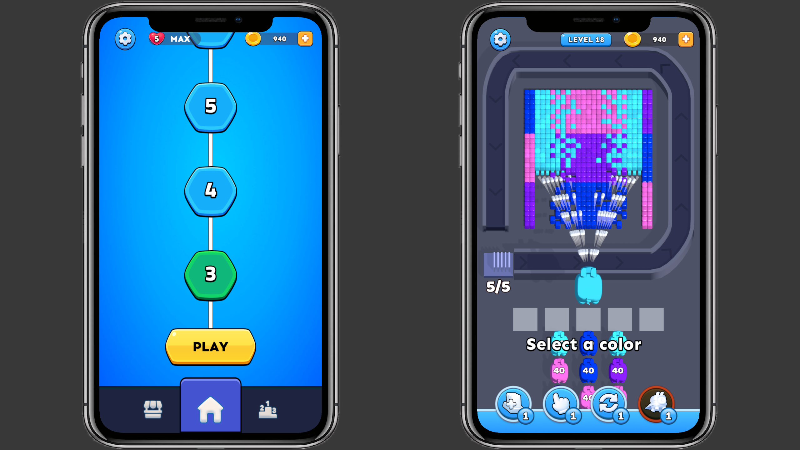 Pixel Puzzle Flow: Color Memes Conveyor — screenshot 6