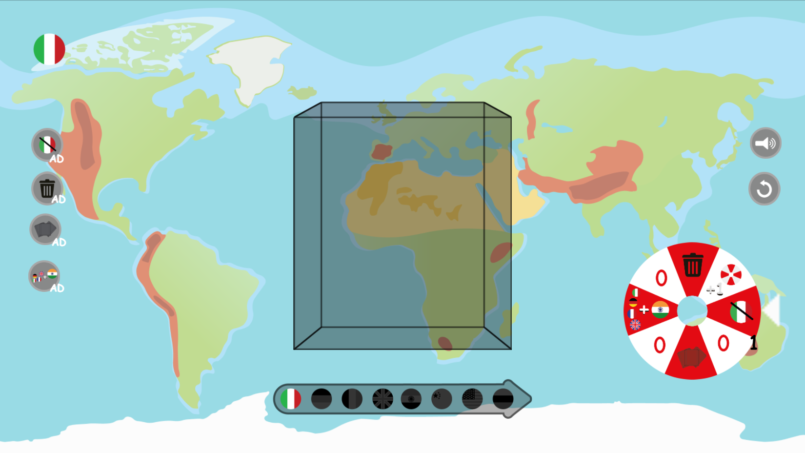 Merging of world countries — screenshot 3