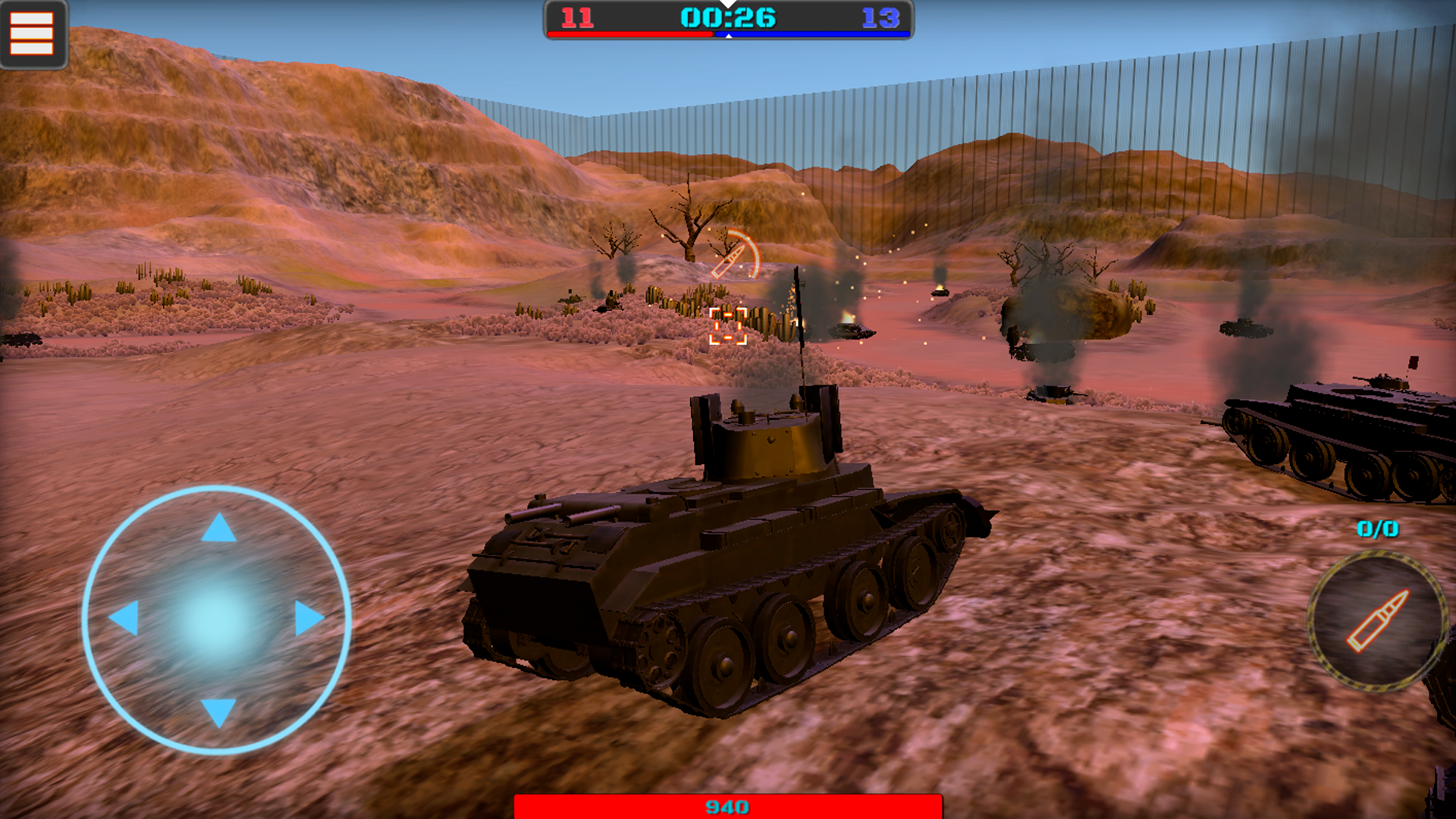 War of Tanks screenshot