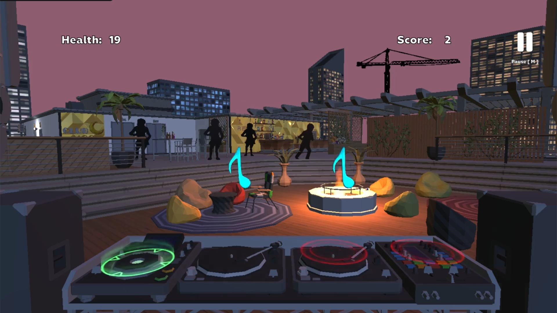 DJ simulator: Rhythm game — screenshot 1