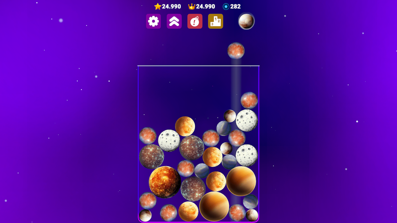 Merger the Planets screenshot