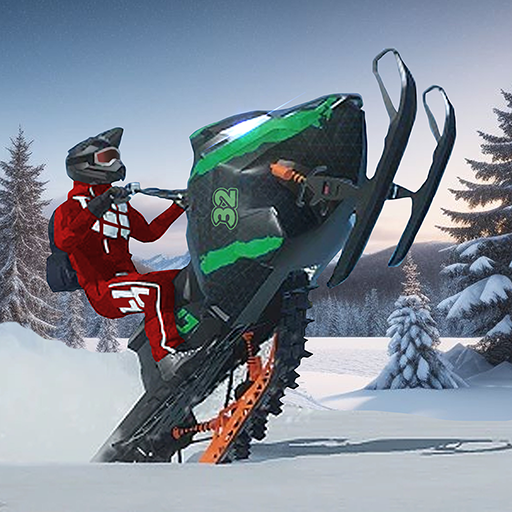 Snowmobiles - Blow up Puffy icon