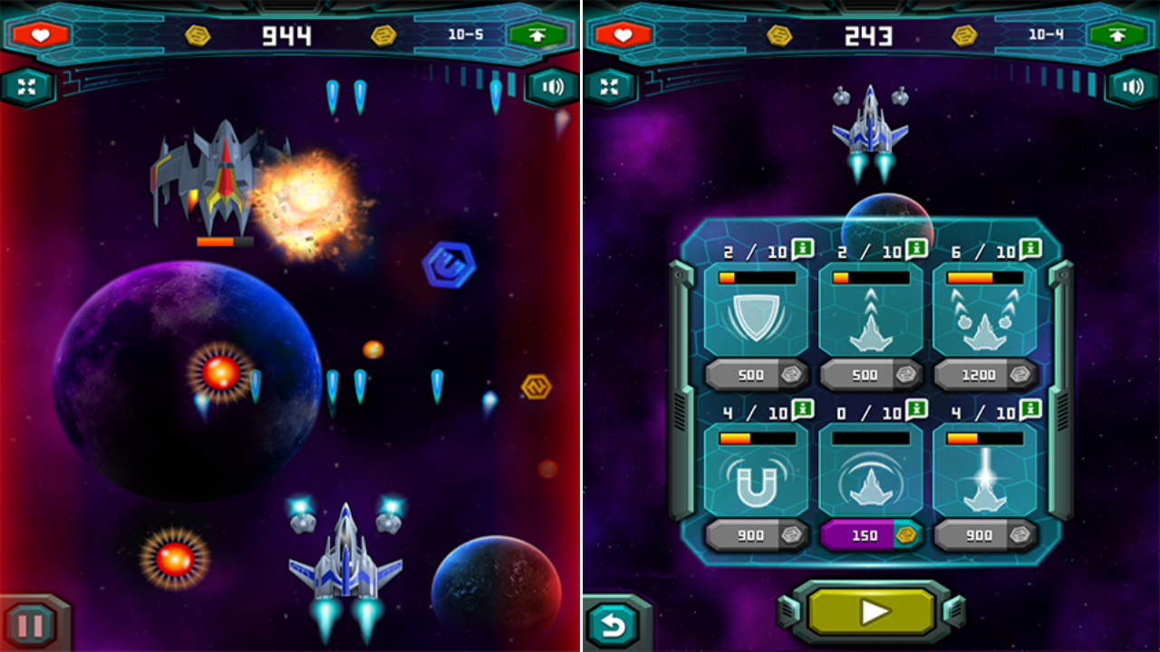 Galaxy Warriors screenshot