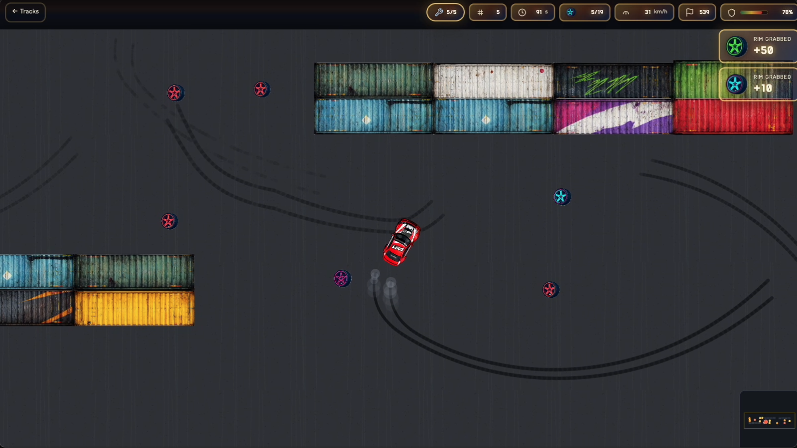 Drift zone — screenshot 2