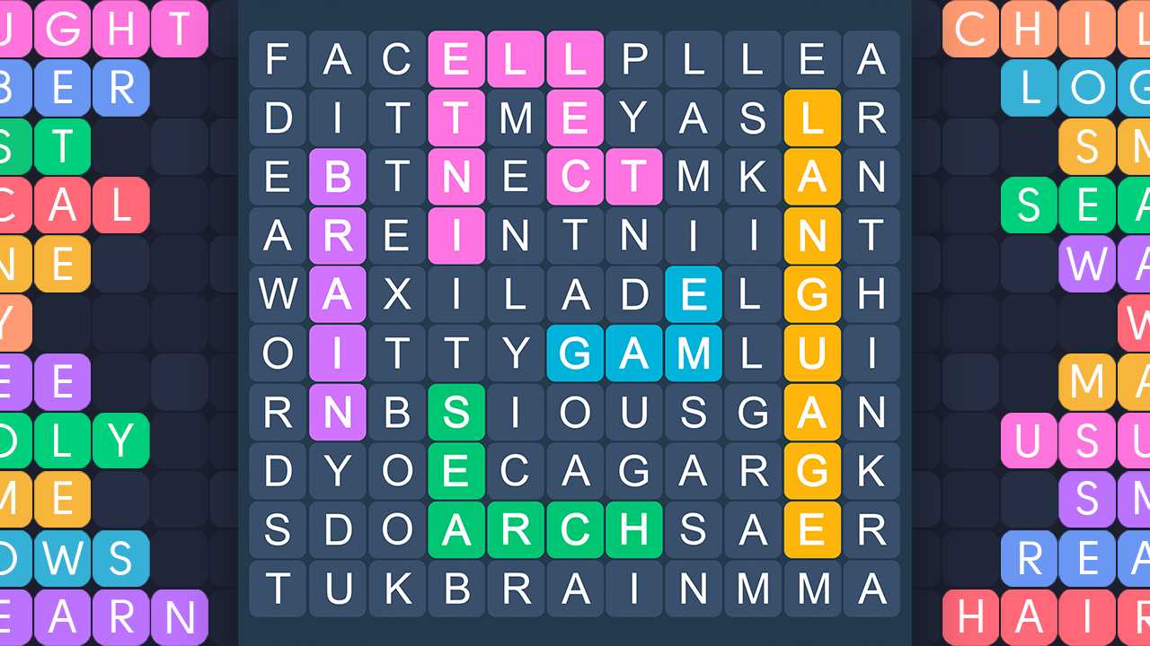 Fillwords: Word Search — screenshot 1