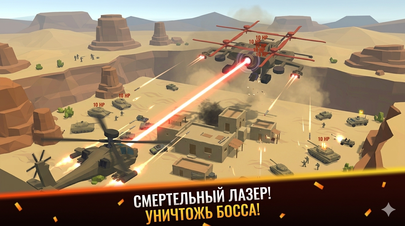 Вертолётный штурм: Выживание — screenshot 3